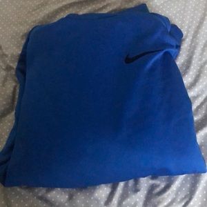Blue nike hoodie